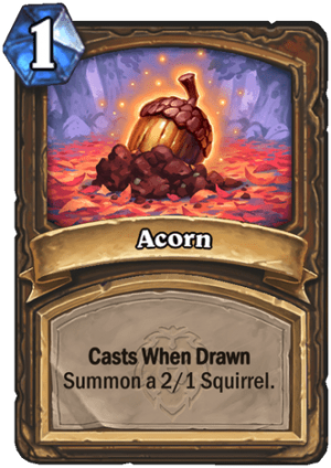 Acorn Card