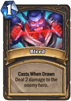 Bleed Card