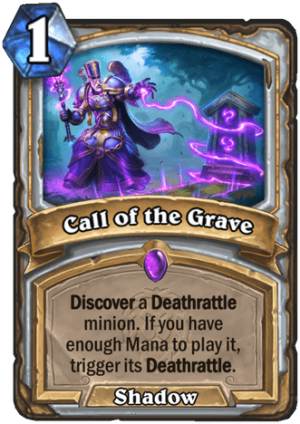 Call of the Grave Card