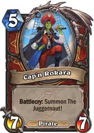 Cap’n Rokara Card