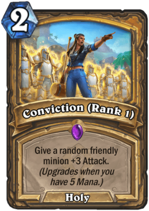 Conviction (Rank 1) Card