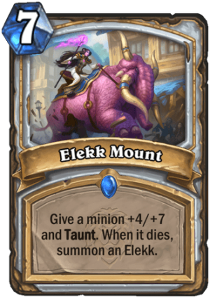 Elekk Mount Card