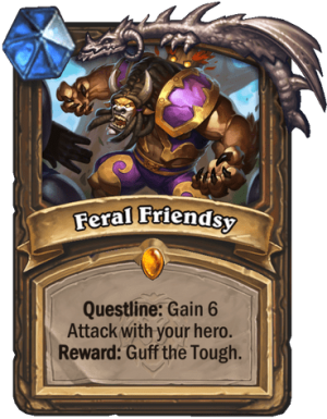 Feral Friendsy Card