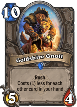 Goldshire Gnoll Card