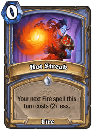Hot Streak Card