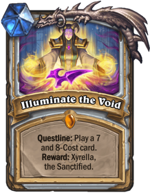 Illuminate the Void Card