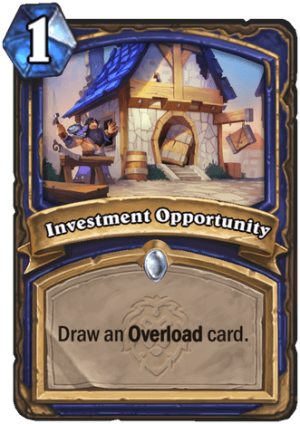 Investment Opportunity Card