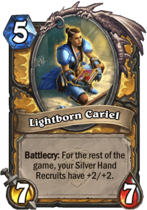 Lightborn Cariel Card