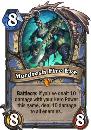Mordresh Fire Eye Card