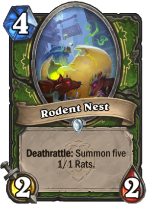 Rodent Nest Card