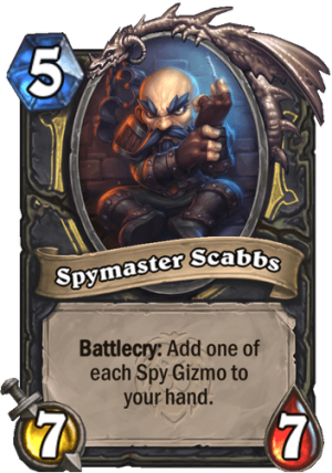 Spymaster Scabbs Card