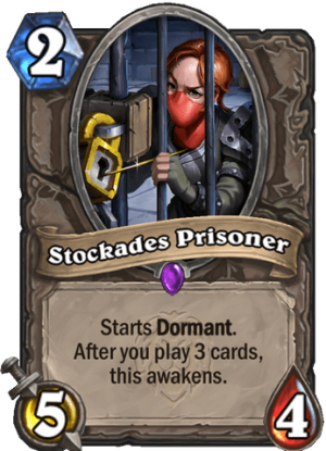 Stockades Prisoner Card