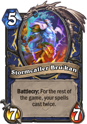 Stormcaller Bru’kan Card
