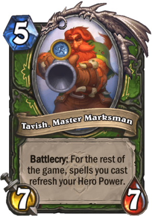 Tavish, Master Marksman Card
