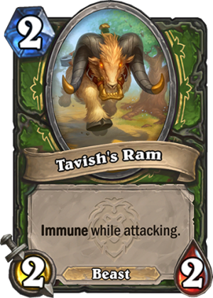 Tavish’s Ram Card