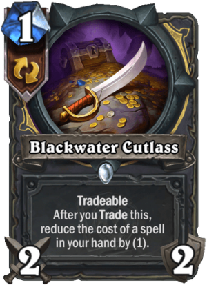 Blackwater Cutlass Card
