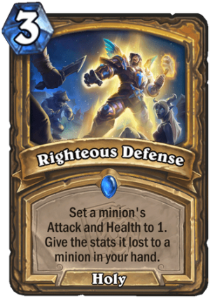 Righteous Defense Card