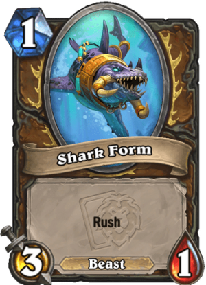 Druid of the Reef (Shark Form) Card