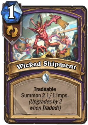 Wicked Shipment Card