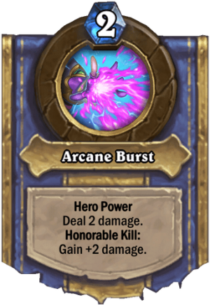 Arcane Burst Card