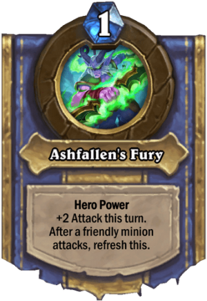 Ashfallen’s Fury Card