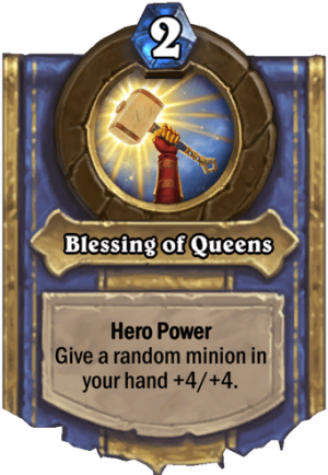 Blessing of Queens Card