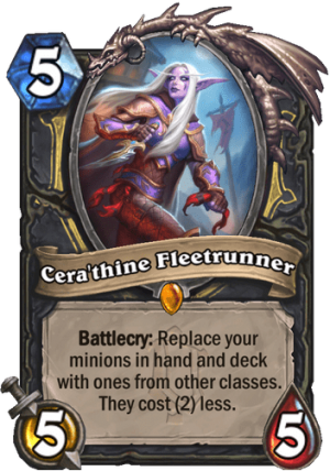 Cera’thine Fleetrunner Card