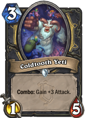 Coldtooth Yeti Card