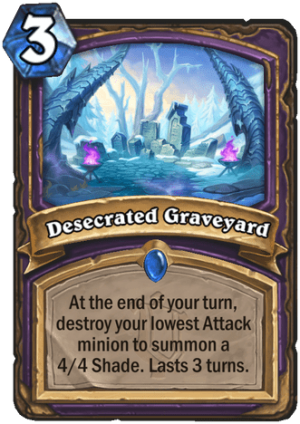 Desecrated Graveyard Card