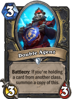 Double Agent Card
