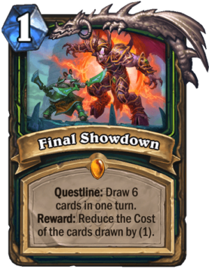 Final Showdown Card