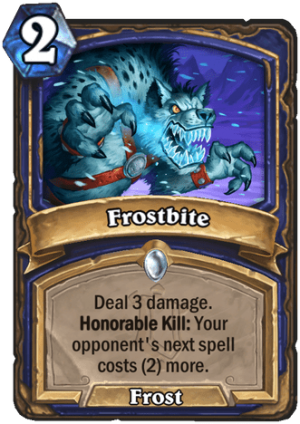 Frostbite Card