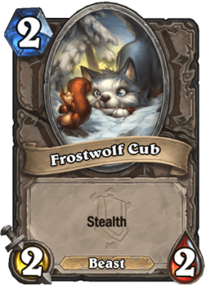 Frostwolf Cub Card