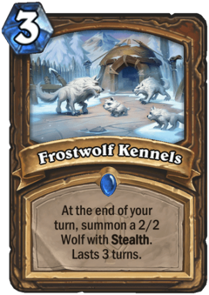 Frostwolf Kennels Card