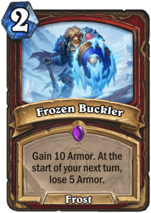 Frozen Buckler Card