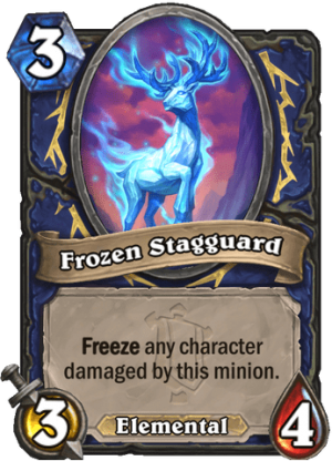 Frozen Stagguard Card