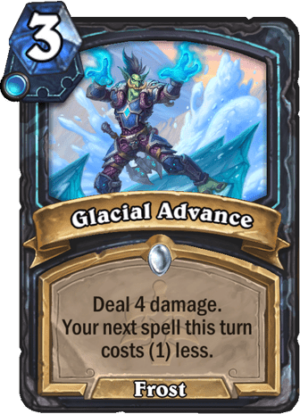 Glacial Advance Card