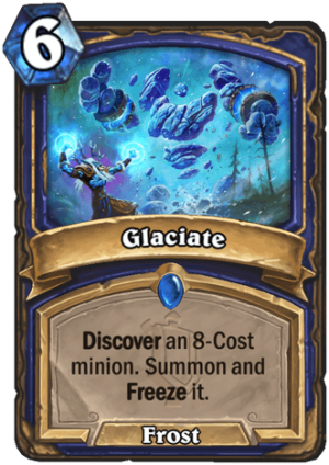 Glaciate Card