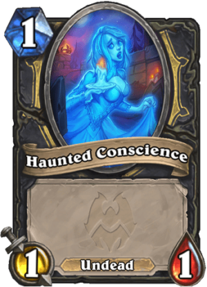 Haunted Conscience Card