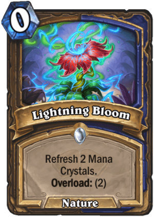 Lightning Bloom Card