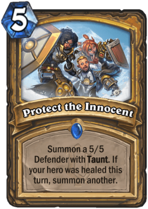Protect the Innocent Card
