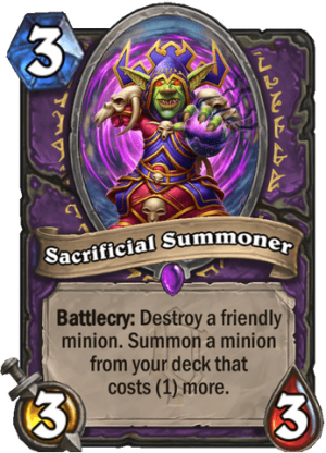 Sacrificial Summoner Card