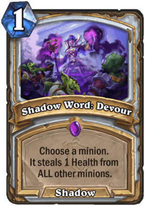 Shadow Word: Devour Card