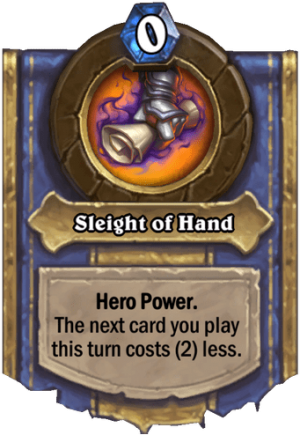 Sleight of Hand Card