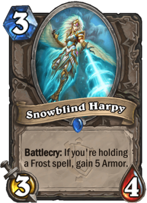 Snowblind Harpy Card