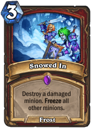 Snowed In Card