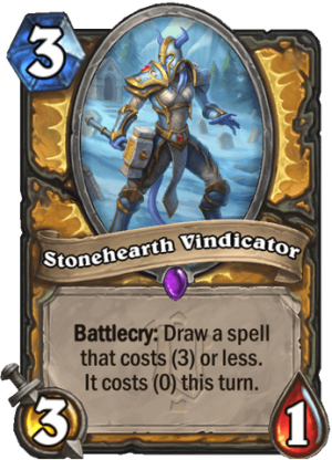 Stonehearth Vindicator Card