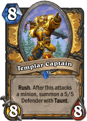 Templar Captain Card