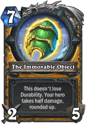The Immovable Object Card