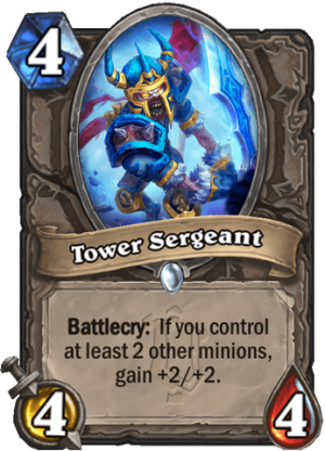 Tower Sergeant Card